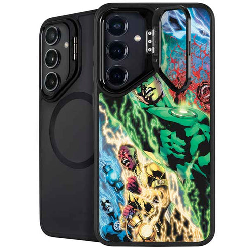 DC Comics Green Lantern Blackest Night Art work by Ivan Reis Galaxy S25 Kickstand Case